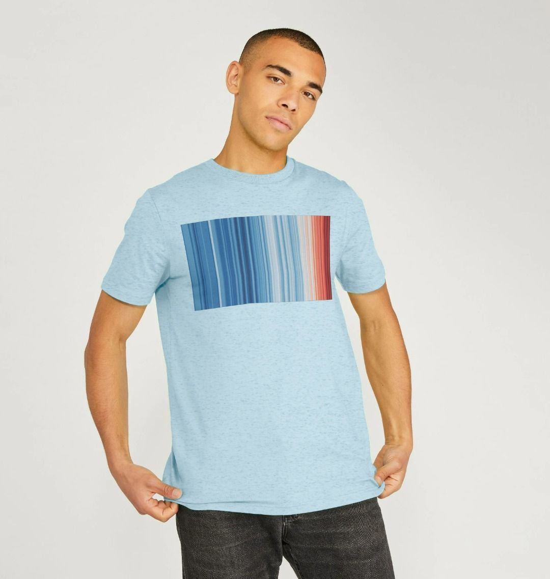 Men's circular #ShowYourStripes t-shirt