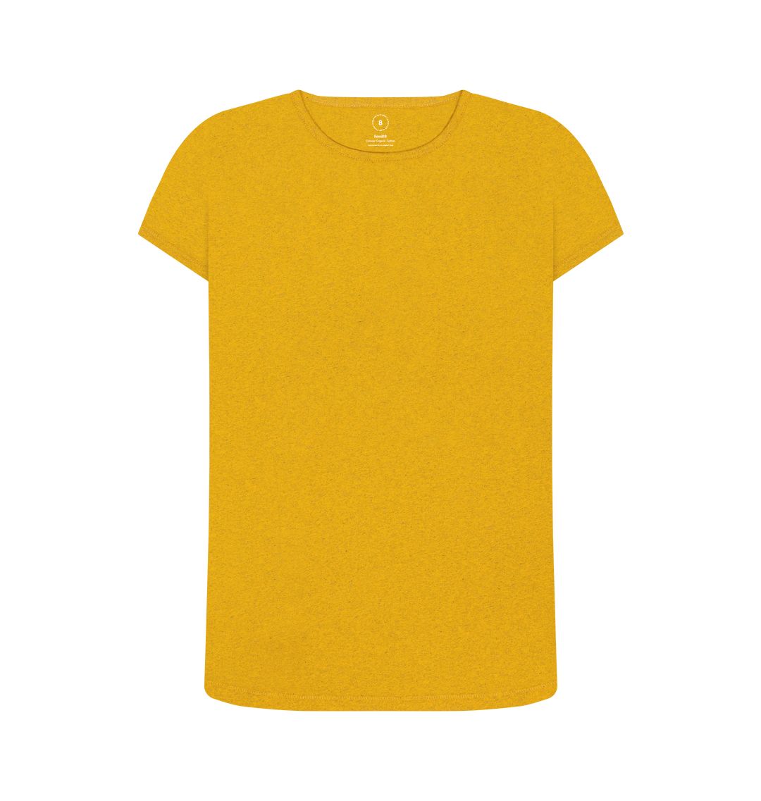 Sunflower Yellow Women's sustainable essential t-shirt