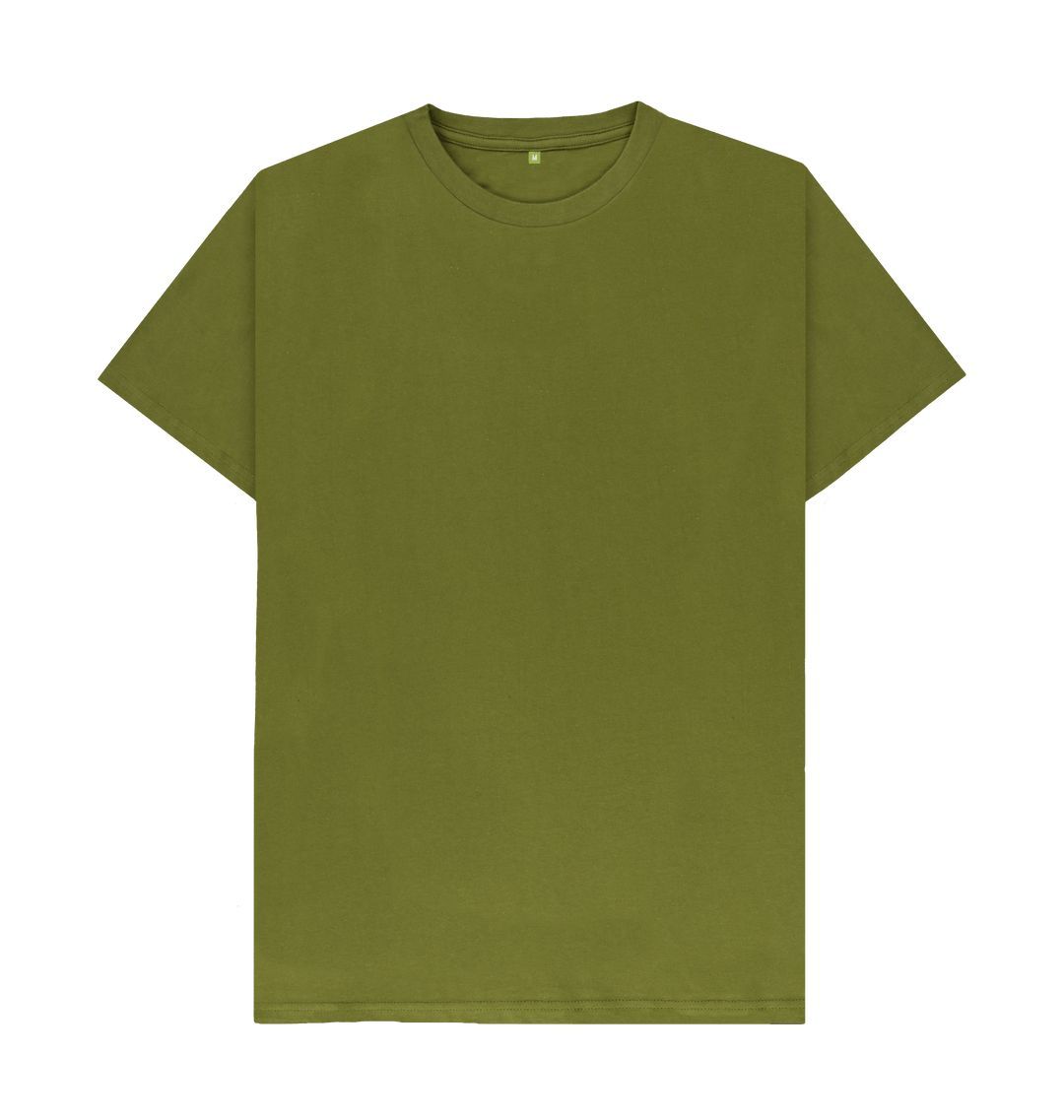 Moss Green Men's organic cotton t-shirt