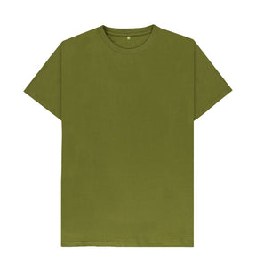 Moss Green Men's organic cotton t-shirt