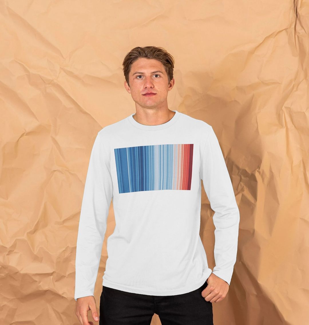 Men's #ShowYourStripes long sleeve t-shirt