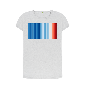 Grey Recycled Printed T-Shirt Front