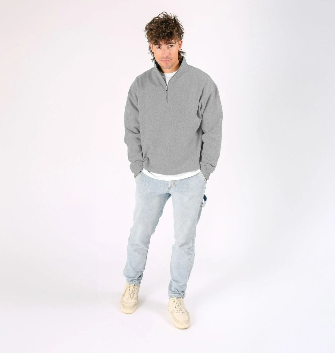 Men's quarter-zip sweatshirt