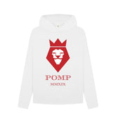 White Women's POMP MMXIX relaxed fit hoodie