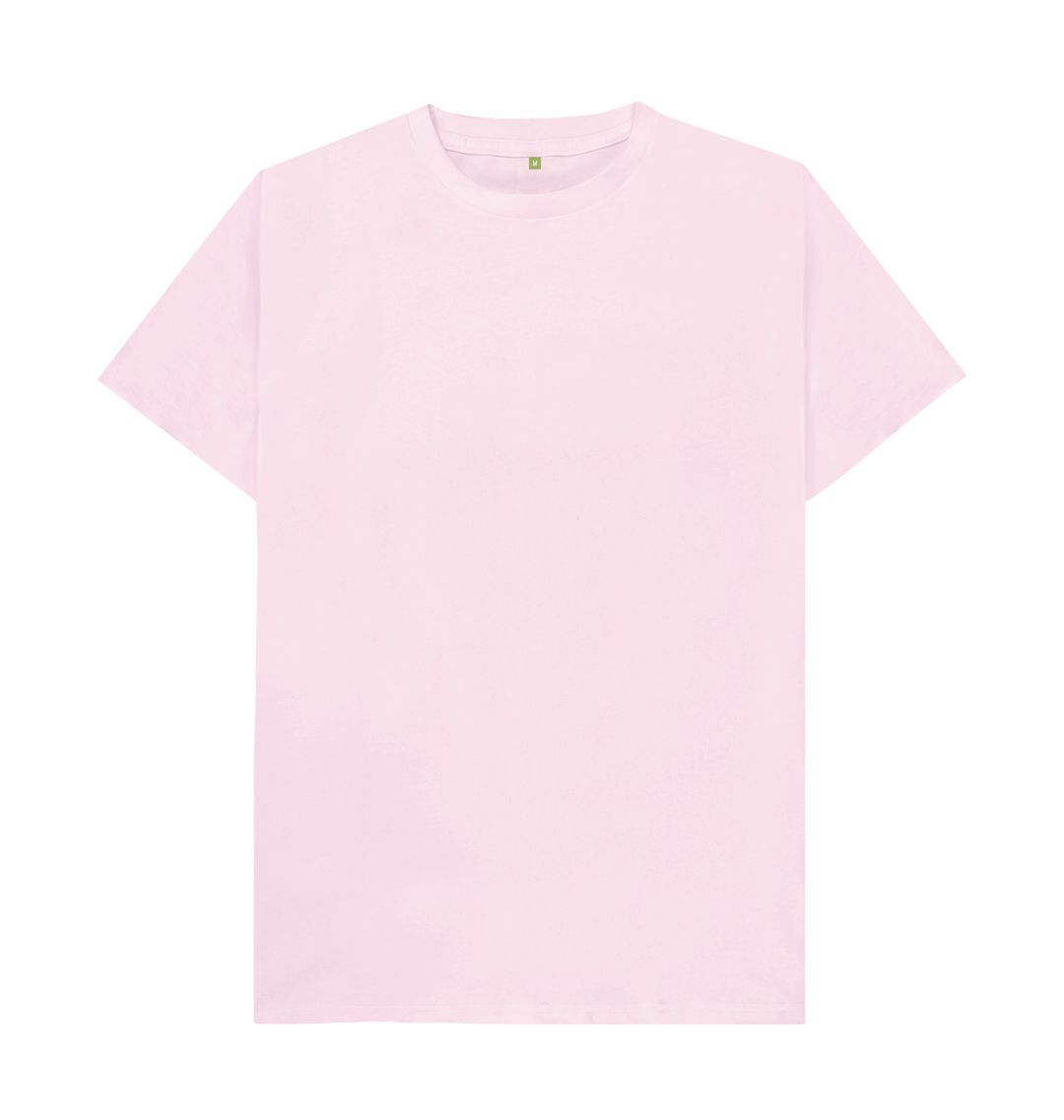 Pink Men's organic cotton t-shirt