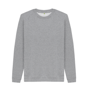Light Heather Printed Sweater Front