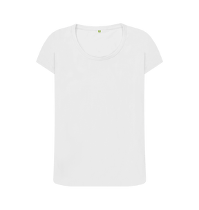 White Printed T-shirt Front