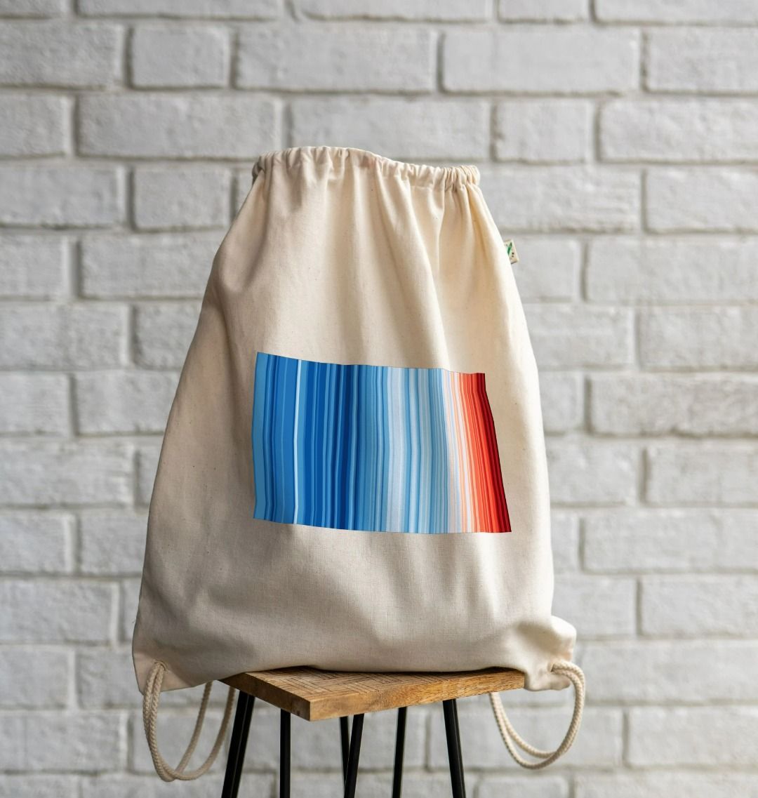 #SHOWYOURSTRIPES DRAWSTRING BAG