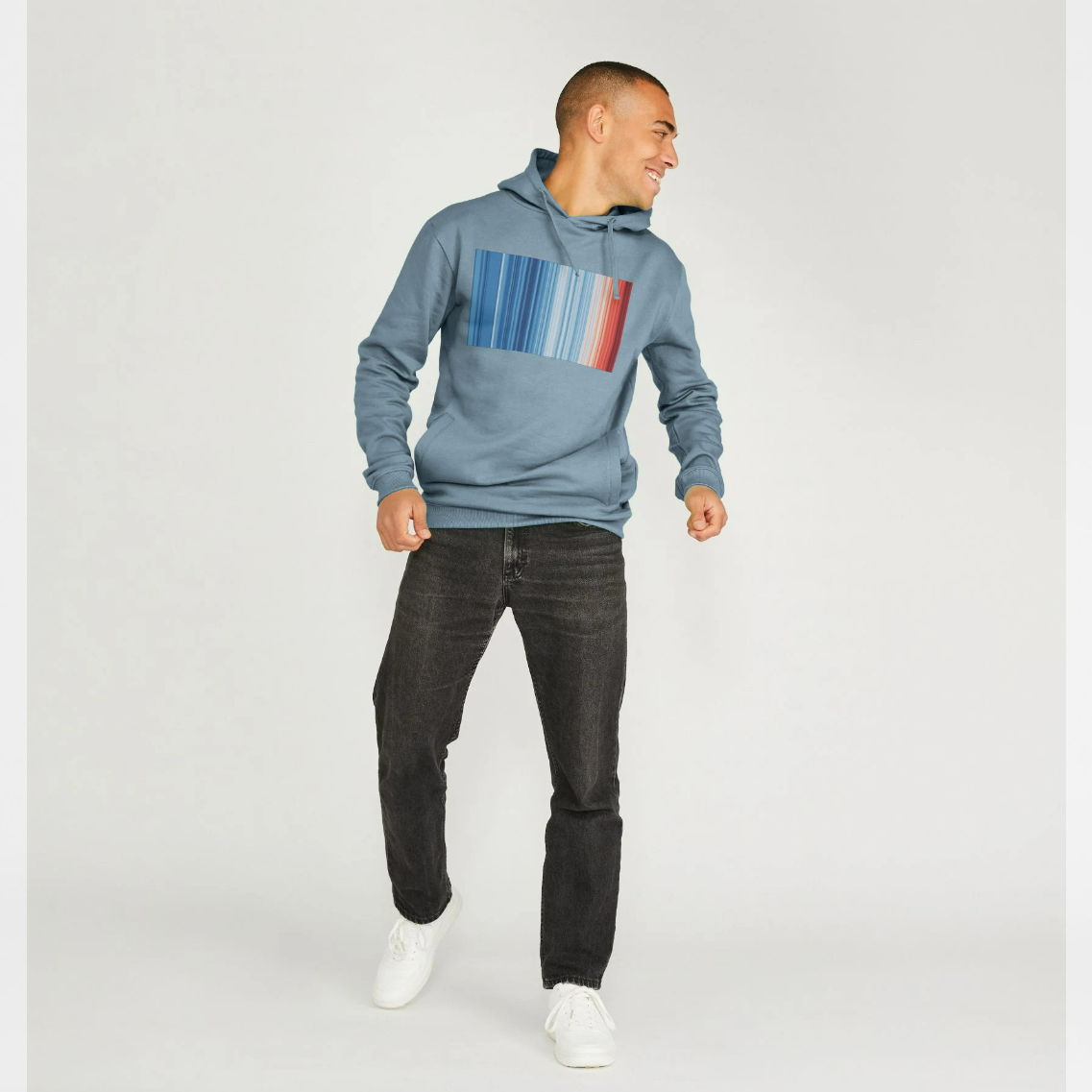 Men's #ShowYourStripes hoodie