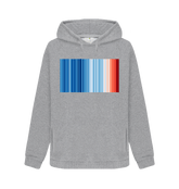 Light Heather Women's #ShowYourStripes pullover hoodie