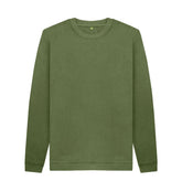 Khaki Men's organic cotton sweatshirt