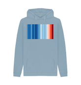 Stone Blue Men's #ShowYourStripes hoodie