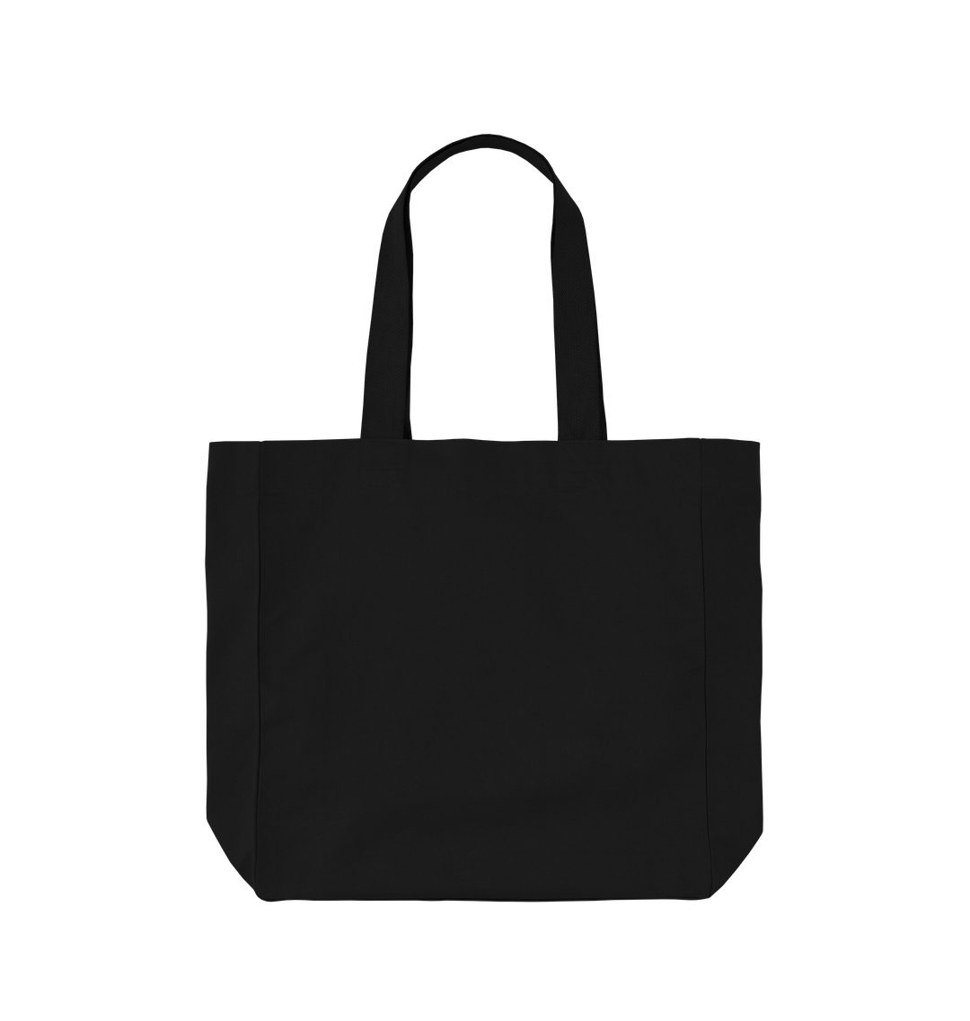 Black Shopper Tote Bag