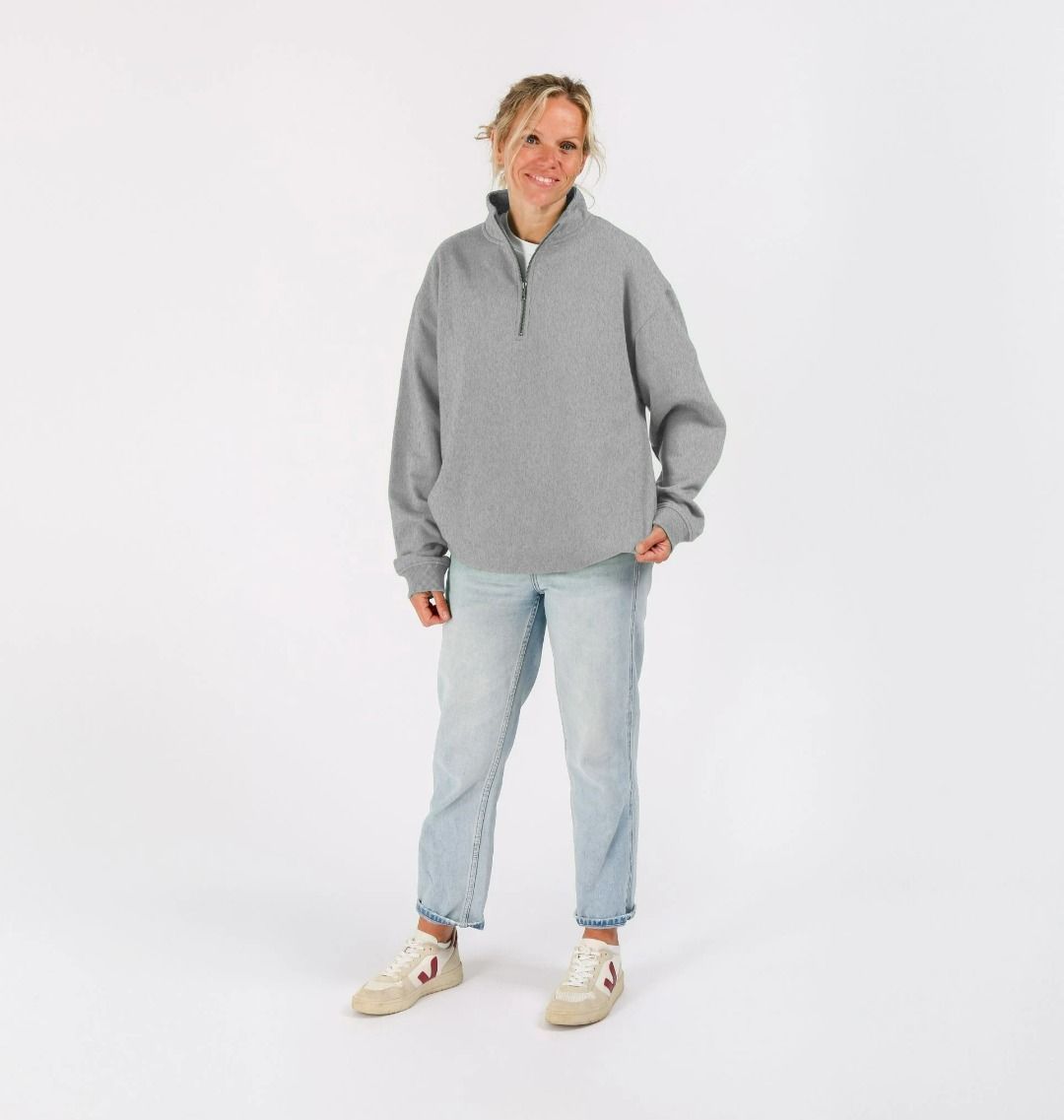 Women's quarter-zip sweatshirt