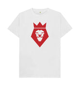 White POMP logo t-shirt