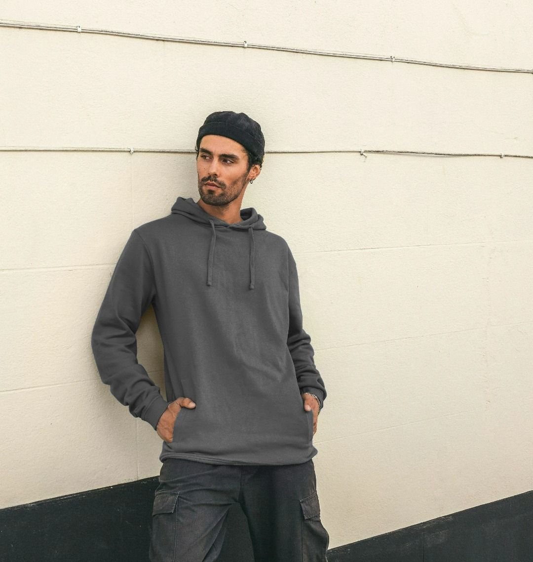 Men's organic cotton hoodie