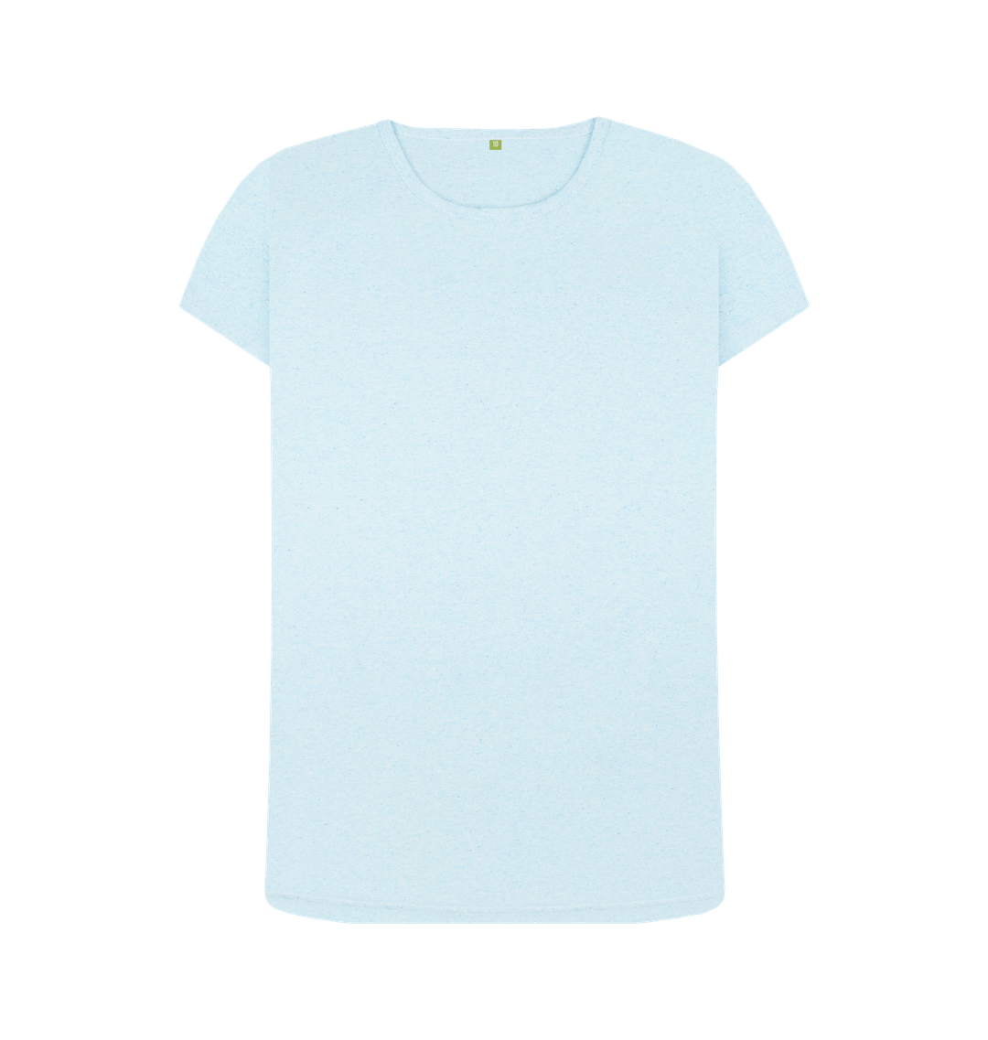 Light Blue Women's sustainable essential t-shirt