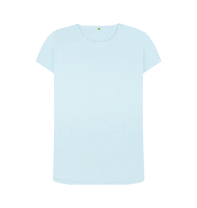 Light Blue Women's sustainable essential t-shirt