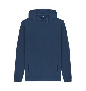 Navy Men's organic cotton hoodie