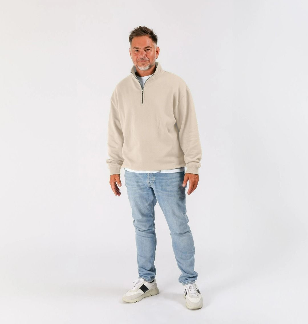 Men's quarter-zip sweatshirt