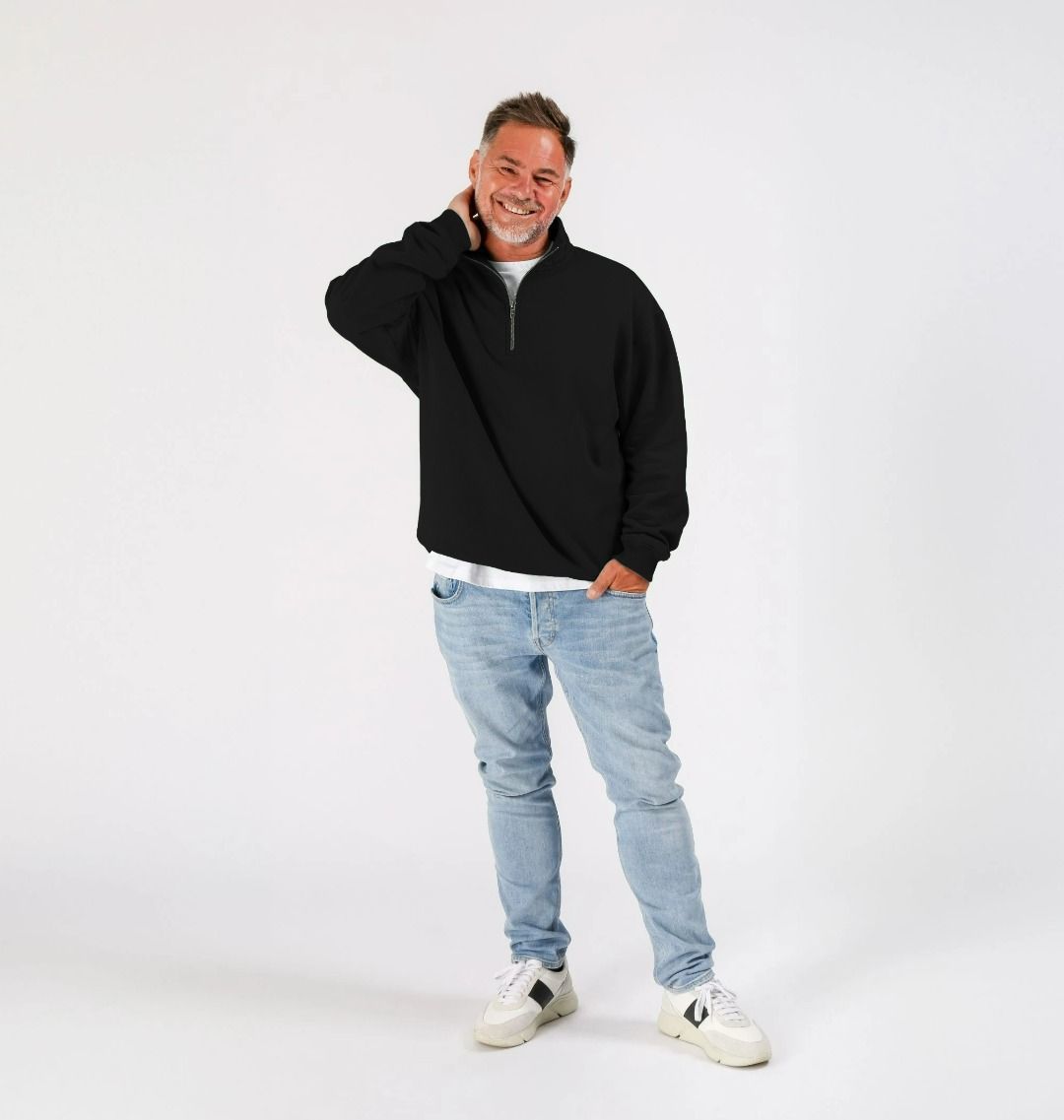 Men's quarter-zip sweatshirt