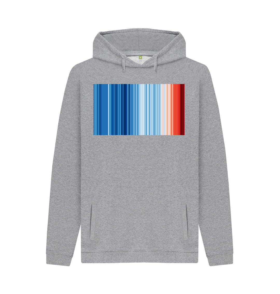 Light Heather Printed Hoody Front