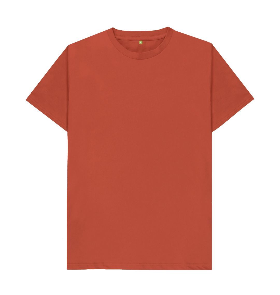 Rust Men's organic cotton t-shirt