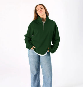 Women's quarter-zip sweatshirt