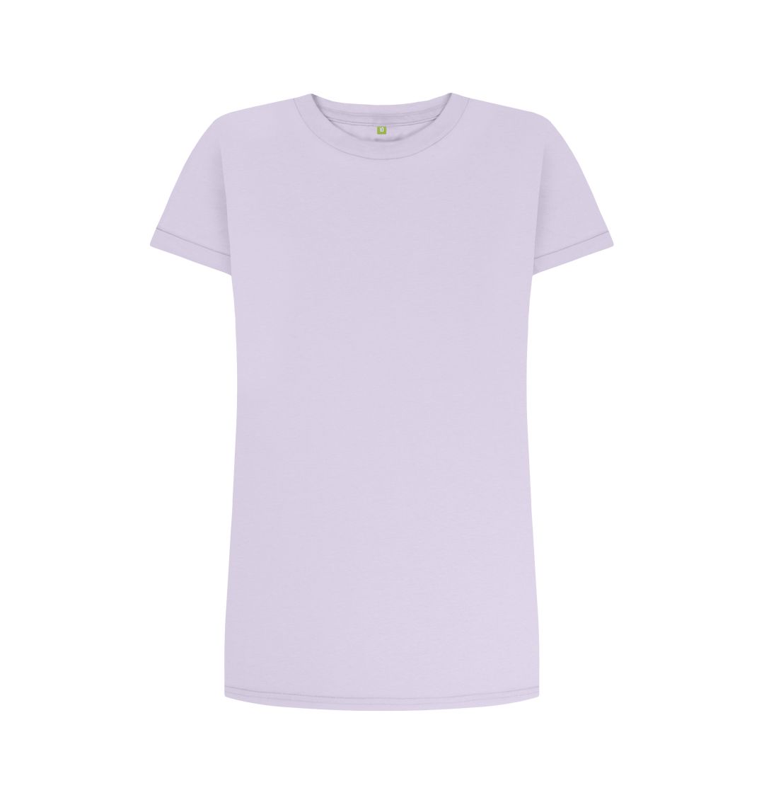 Violet Women's organic cotton t-shirt dress