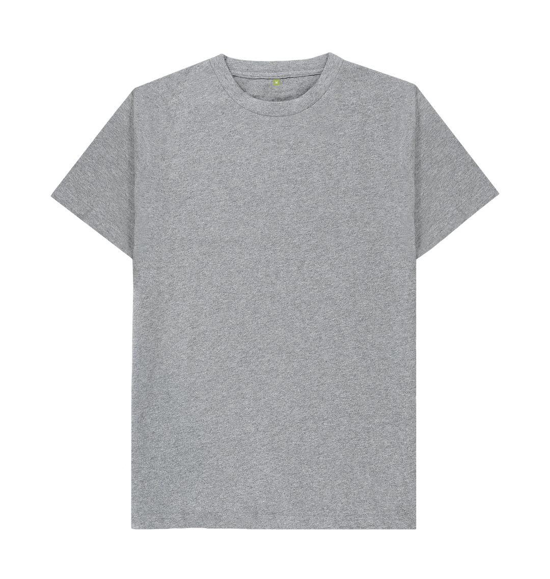 Athletic Grey Men's organic cotton t-shirt