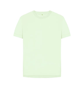 Pastel Green Women's organic cotton relaxed fit t-shirt