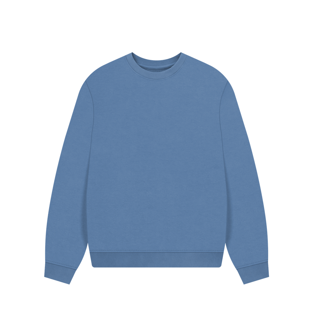 Solent Women's organic cotton oversized sweatshirt