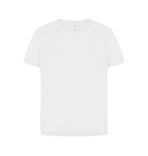 White Women's organic cotton relaxed fit t-shirt