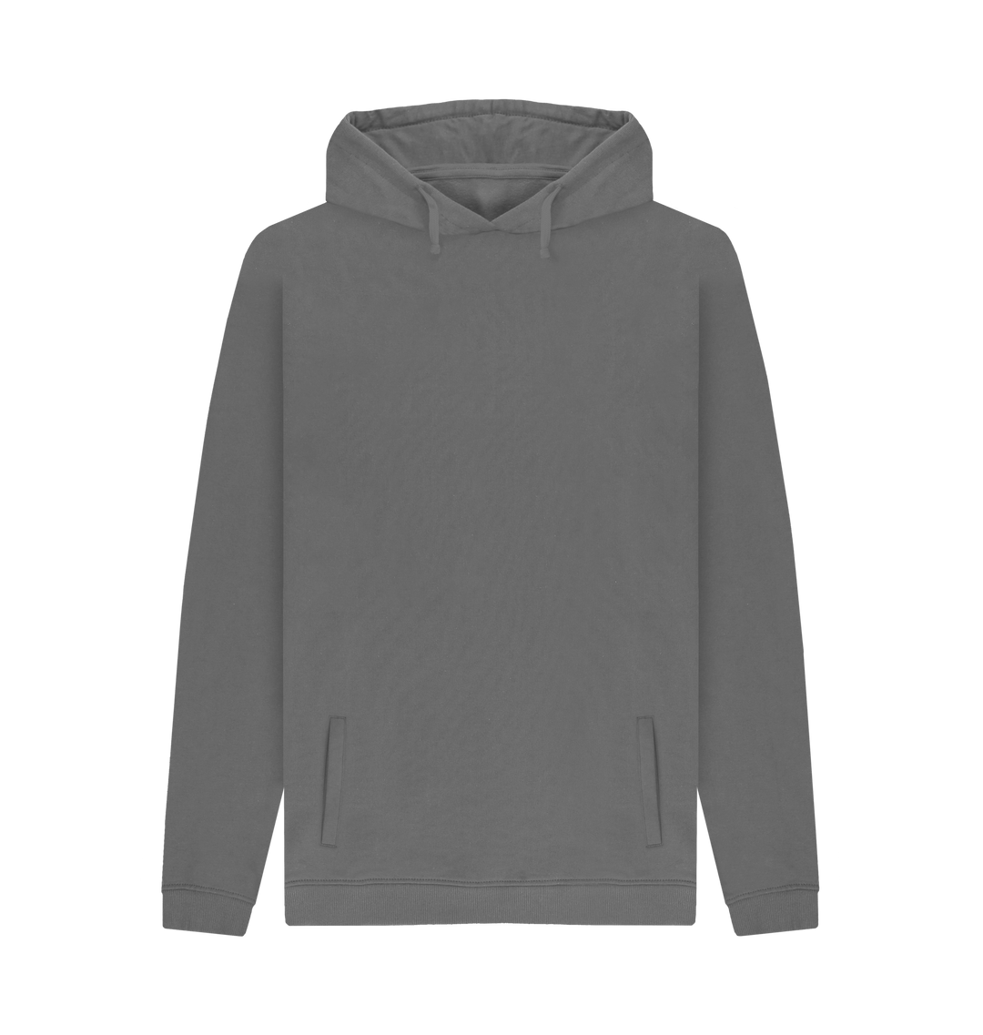 Slate Grey Men's organic cotton hoodie