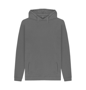 Slate Grey Printed Hoody Front