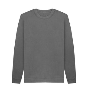 Slate Grey Men's organic cotton sweatshirt