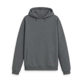 Slate Grey Printed Hoody Front