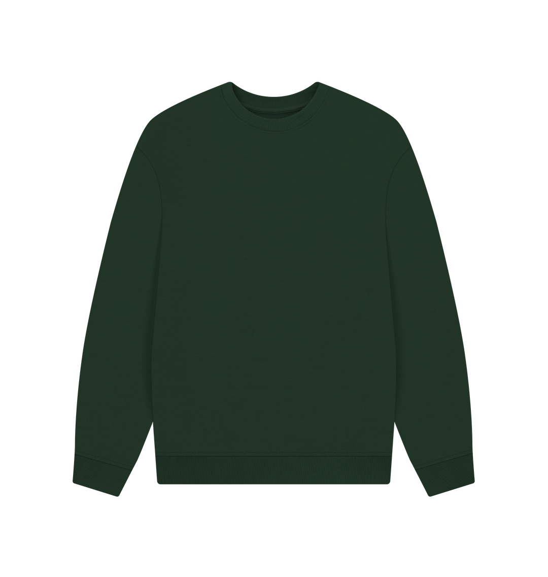 Evergreen Men's organic cotton oversized sweatshirt