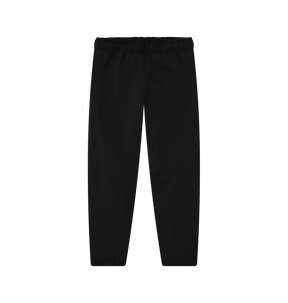 Black Men's certified organic cotton joggers