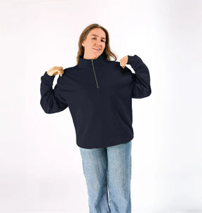 Women's quarter-zip sweatshirt