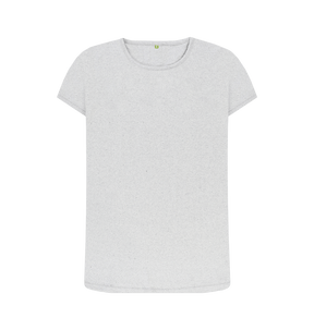 Grey Recycled Printed T-Shirt Front