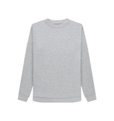 Light Heather Women's organic cotton sweatshirt