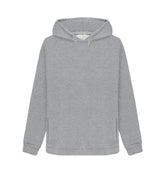 Light Heather Women's organic cotton pullover hoodie
