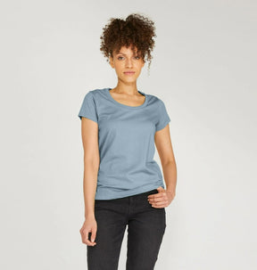 Women's organic cotton scoop neck t-shirt