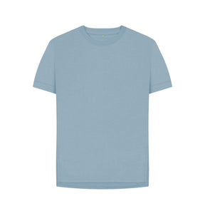 Stone Blue Women's organic cotton relaxed fit t-shirt