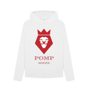 White Women's POMP MMXIX relaxed fit hoodie