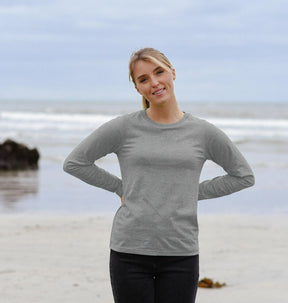 Women's organic cotton long sleeve t-shirt