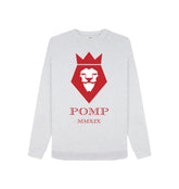Grey Women's POMP MMXIX circular sweater