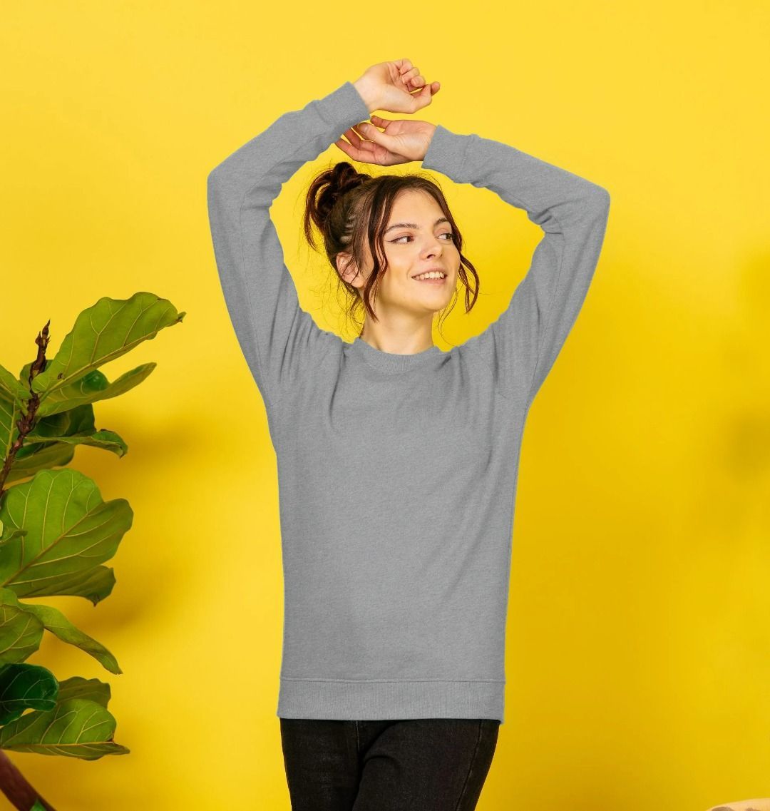Women's organic cotton sweatshirt