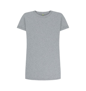 Athletic Grey Women's organic cotton t-shirt dress